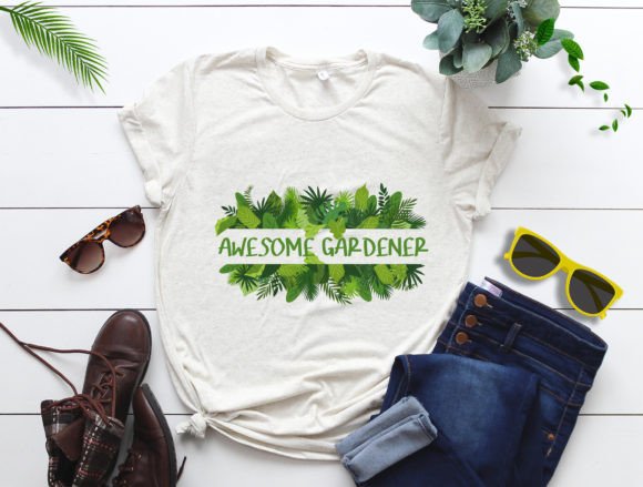Bring Your Green Thumb to Life with a Gardening T-Shirt Design Vector