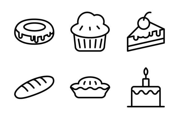 Cake Icon Vector Graphics: A Sweet Asset for Modern Design
