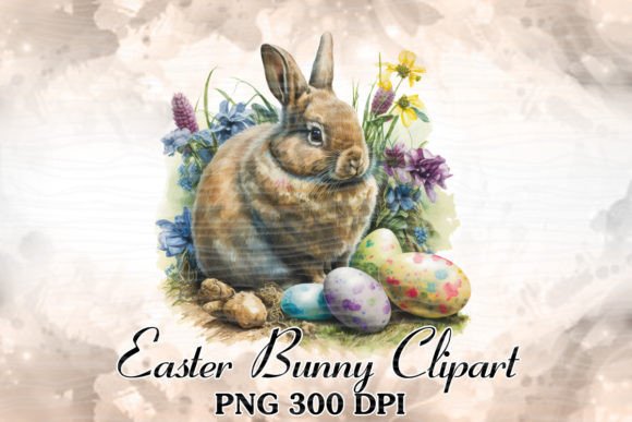 Easter Bunny Watercolor Clipart: A Designer's Asset