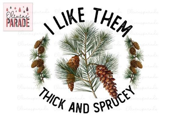 Thick and Sprucey Christmas Trees Png: A Festive Design Asset