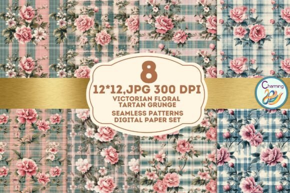 Victorian Floral Tartan Patterns: Your New Design Secret Weapon