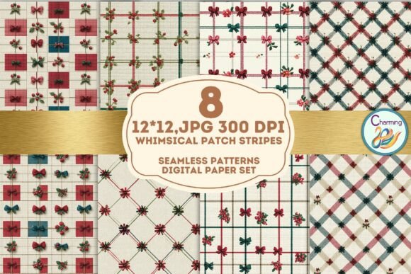 Whimsical Bow Plaid: A Pattern for Playful Elegance